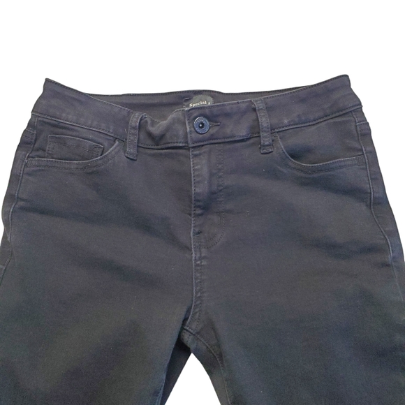 Special A Los Angeles Women's Jeans Frayed Hem/ Stretch 5-Pocket Size 9 Jr - Picture 8 of 13